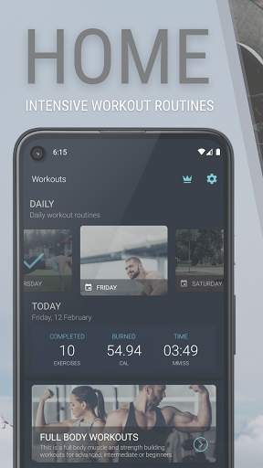 Home Workout - Fitness, Bodybuilding & Weight Loss screenshot 1