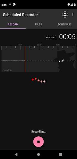 Scheduled Recorder (spy recorder) screenshot 1