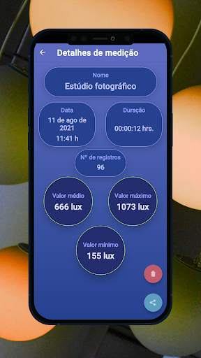 Medidor de luz. Luxímetro screenshot 5