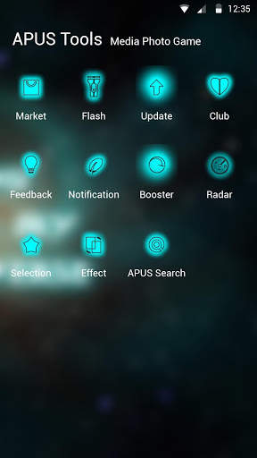 Universe-APUS Launcher theme screenshot 3
