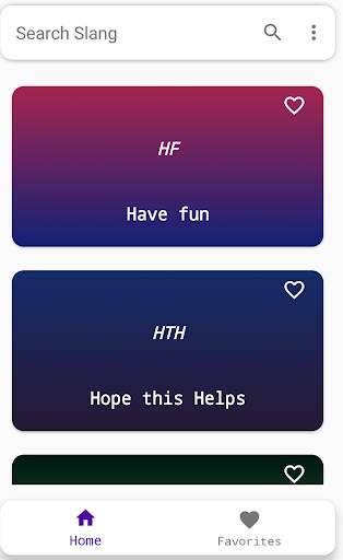 Social Slang - Internet Slang screenshot 1