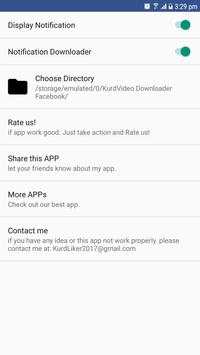 KurdVideo Downloader For Facebook screenshot 6