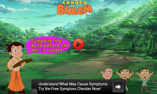 Quick Word Game with Bheem screenshot 1