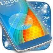 Blue Lock Screen Theme For J5 1.282.13.7