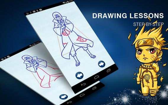 How to Draw Naruto Ninja Manga screenshot 1