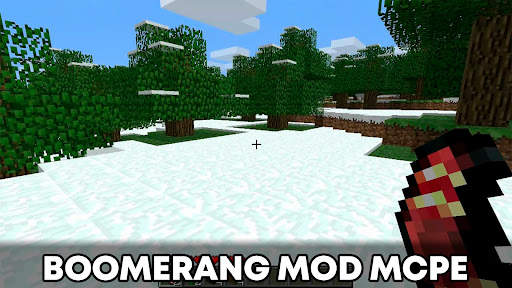 Boomerang Mod MCPE screenshot 2
