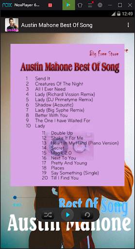 Austin Mahone Best Of Song screenshot 3