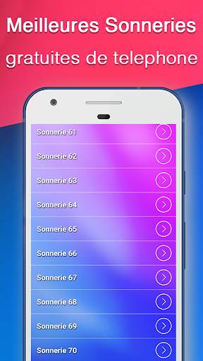 Sonneries Gratuites Telephone 2021 screenshot 1
