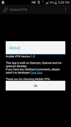 Mobile VPN screenshot 4