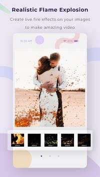 Fire Effect Video Maker screenshot 2