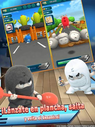 Oddbods Turbo Run screenshot 2