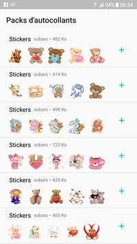 teddy sticker for whatsapp screenshot 1