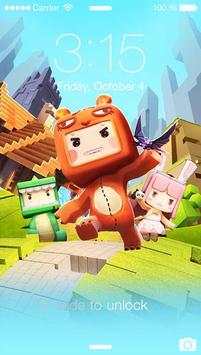 Mini World Block Craft Wallpaper स्क्रीनशॉट 2