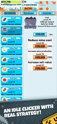 Idle Industry: Get Rich! screenshot 2