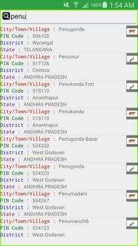 India PIN codes screenshot 2