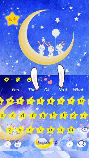 Moon Rabbit Keyboard screenshot 1