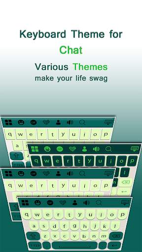 Keyboard theme for chat 5 تصوير الشاشة
