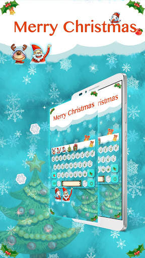 Merry Christmas Keyboard screenshot 2