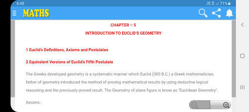 Maths Class 9th Notes & NCERT Solutions screenshot 12
