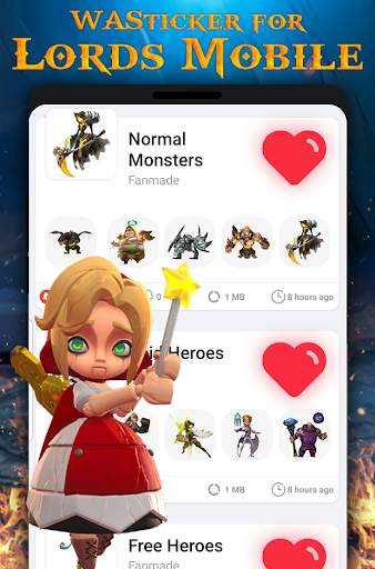 WAStickers For Lords Mobile screenshot 5