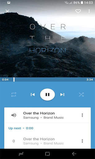 music player screenshot 2