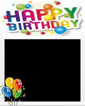Free Happy Birthday Poto Frame screenshot 1