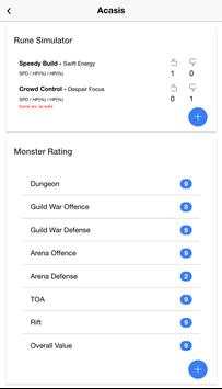 Rune Simulator Summoners War screenshot 2