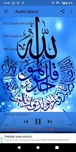 Juz Amma - Muhammad Al Kurdi (MP3 Offline 2020) screenshot 2