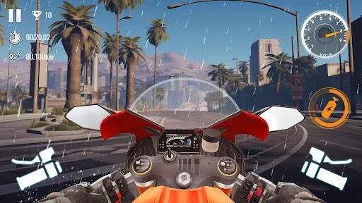 Traffic Bike Driving Simulator screenshot 5