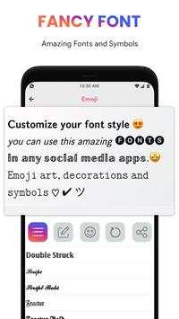 Cool Fonts for Instagram - Stylish Text Fancy Font screenshot 3