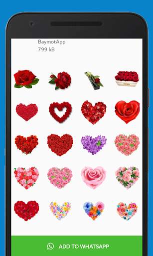 Roses Stickers For Whatsapp - WAStickerApps screenshot 4