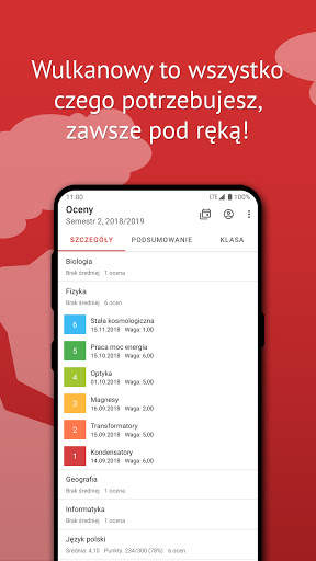 Wulkanowy Dzienniczek 2 تصوير الشاشة