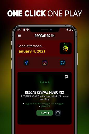 PARTY VIBE RADIO NONSTOP RELAXING REGGAE MUSIC MIX screenshot 2