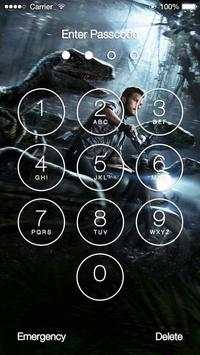 Jurassic World Wallpaper Lock Screen 2 تصوير الشاشة