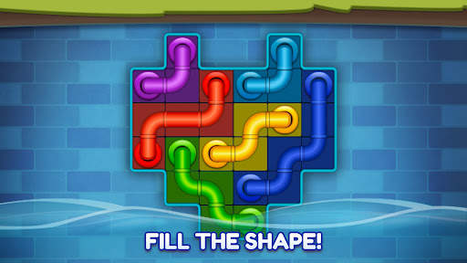 Line Puzzle: Pipe Art 2 تصوير الشاشة