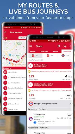 London Live Bus Countdown screenshot 2