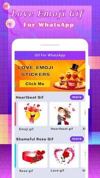 Love Emoji Gif For WhatsApp screenshot 1
