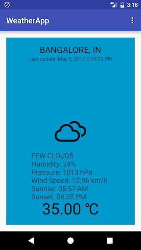 My Weather screenshot 1