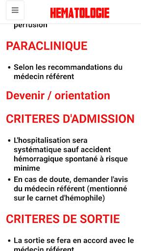 Hématologie screenshot 13