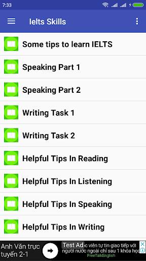 IELTS Skills (Speaking   Writing) screenshot 1