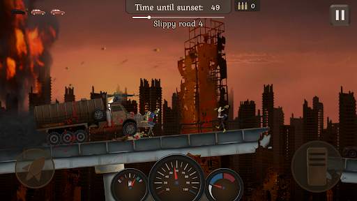 Zombie Metal Racing screenshot 4