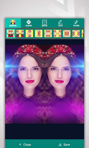 Photo Mirror Editor : Mirror Reflection screenshot 2
