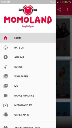 Momoland Lyrics (Offline) screenshot 1