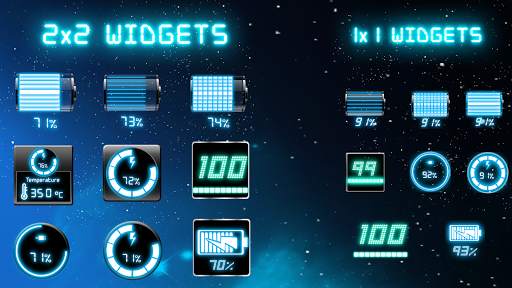 Battery Neon Widget screenshot 4