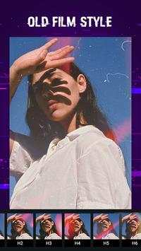 Glitch Photo Effects - VHS Camcorder, Vaporwave 3 تصوير الشاشة