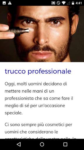 Corso di Trucco per Uomini screenshot 3