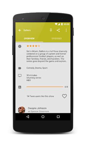 Twee - keep track of tv-series screenshot 2