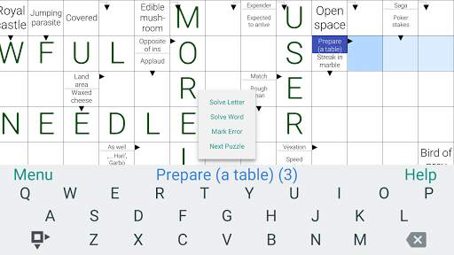 Clean Crosswords – free Crossword Puzzles screenshot 6