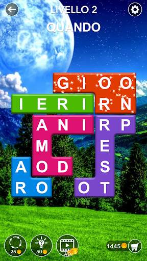 Ricerca parole Puzzle: Parole nascoste Trova gioco screenshot 1