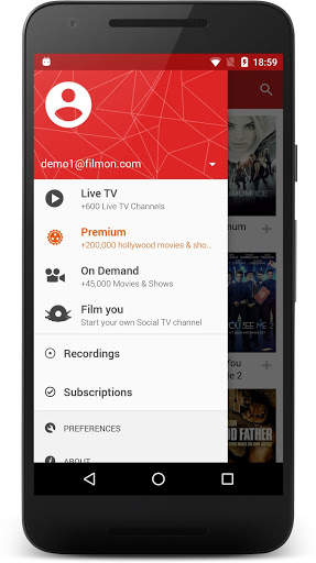 FilmOn Live TV Chromecast screenshot 4